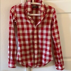 Ralph Lauren red plaid shirt